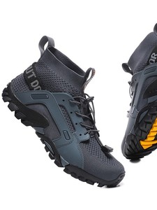 รองเท้าลำลองแบบสวมใส่สบาย ระบายอากาศได้ดี พื้นกันลื่น ทรงหุ้มข้อ สำหรับทุกเพศ พื้นรองเท้าชั้นกลางทำจาก EVA พื้นรองเท้าชั้นนอกทำจากยาง ให้ความสบายในการสวมใส่ เหมาะสำหรับฤดูใบไม้ร่วง/ฤดูหนาว/ฤดูร้อน - Product Image 4