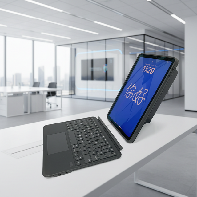Latest New iPad 10.9-Inch Detachable Scissor Split Keyboard Case with RGB Backlit Touchpad Wireless Ultra Thin Design
