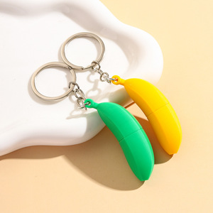 Porte-clés Couteau Express Banane Imprimé en 3D PLA 2026, Modèle de Fruit Simulé, Pendentif Utilitaire, Petit Cadeau pour Événement de Maternité - Product Image 2