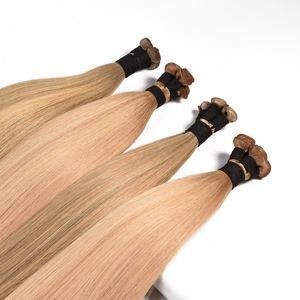 Extensiones de Cabello Hopeshair Tejidas a Mano, 100% Cabello Remy para Salón de Belleza, Tienda en Línea, Paquete de Pedido Personalizado, Marca Privada - Product Image 1