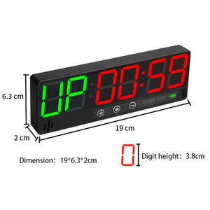 CHEETIE CP50A Smart Multifunction <b>Digital</b> Fitness Timer <b>Wall</b> <b>Clock</b> Countdown Stopwatch Gym CP50A Smart Gym Timer CP50A - Product Image 4