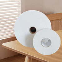 Papier essuie-tout industriel en rouleaux à prix de gros, papier toilette jetable écologique doux au toucher pour hôtels et centres commerciaux