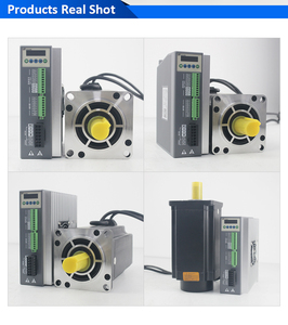 Lichuan 110mm 12/16/20nm closedloop lai Stepper servo driver 3ph220v 6A nema42 động cơ bước xung + Hướng 1000ppr Encoder - Product Image 4