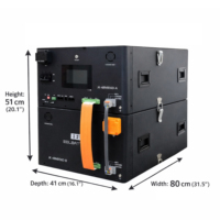 Kits DIY EEL en Preventa en la UE, Batería Lifepo4 MB56 de 48v 628Ah, Caja de Batería JK con BMS de 300A para Celdas EVE MB56 de 628Ah, Sistema de Almacenamiento de Energía Doméstica ESS