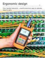Compteur de puissance optique KPM-25M conception testeur de câble outil de Test de fibre optique fibre OPM -70 ~ + 10dBm costume pour connecteurs FC, SC, ST