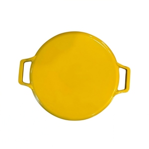 Poê<span class=keywords><strong>le</strong></span> à crêpes et dosa en fonte émaillée 4 couches sans PFAS et non toxique de 12 pouces pour dosa, roti, chapati et crêpes - Product Image 2