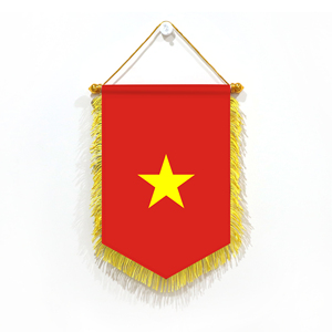 Wholesale <b>Mini</b> Pennant Car Flags 20x30cm Vietnam Wall Decor Small Ornaments Hanging Digital <b>Printing</b> - Product Image 1
