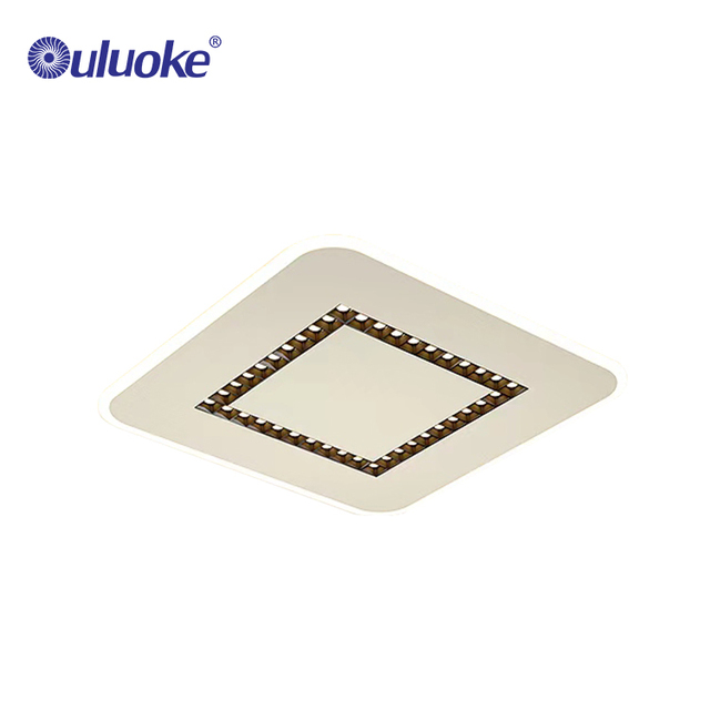 Indoor Bedroom Living Room Square Shape Surface Mounted Home Decorative White 20W Led Ceiling Light