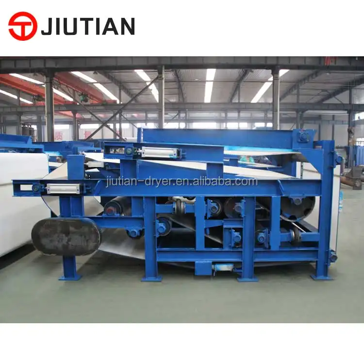 Máquina de prensa de filtro de correa de granos gastados hidráulicos de residuos de cervecería de China