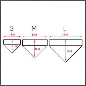 نمط مخصص تسمين الحيوانات الأليفة وشاح الكلب مريلة مزدوجة الوجهين عكسها مخصص الحيوانات الأليفة باندانا وشاح السائبة الكلب طوق باندانا - Product Image 6
