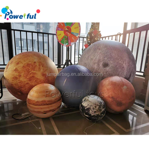 Globo iluminado con <span class=keywords><strong>planeta</strong></span> inflable personalizado Sistema Solar <span class=keywords><strong>Planeta</strong></span> Tierra Luna bola inflable - Product Image 4