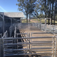 Panel de Cerca Ovalado Galvanizado en Caliente para Ovejas y Cabras, para Corrales y Patios de Ranchos