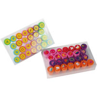 Timbre jouet en plastique pour enfants Shinyway Teacher Encouragement Stamp Set avec motifs personnalisés Toy Stamps