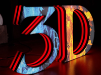 2025 Top vente grand Format 800*1200*100mm industriel 3d imprimante professionnelle Led lettre signe imprimante