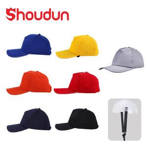 قبعة أمان واقية للرأس قابلة للتعديل بحزام، قبعة بيسبول واقية للرأس، قبعة صلبة مخصصة لحماية الرأس بالجملة - Product Image 1