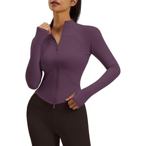 Chaqueta Deportiva Corta para Mujer FOXA, con Cierre Completo, Ligera, Ajustada, para Yoga, con Bolsillo - Product Image 2