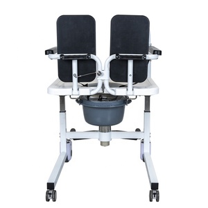 HEPO LQX200016 Hot Selling Elderly Care <strong>Therapy</strong> Equipment Waterproof Transfer <strong>Chair</strong> Patient Nursing Lift <strong>Chair</strong> with Commode - Product Image 1