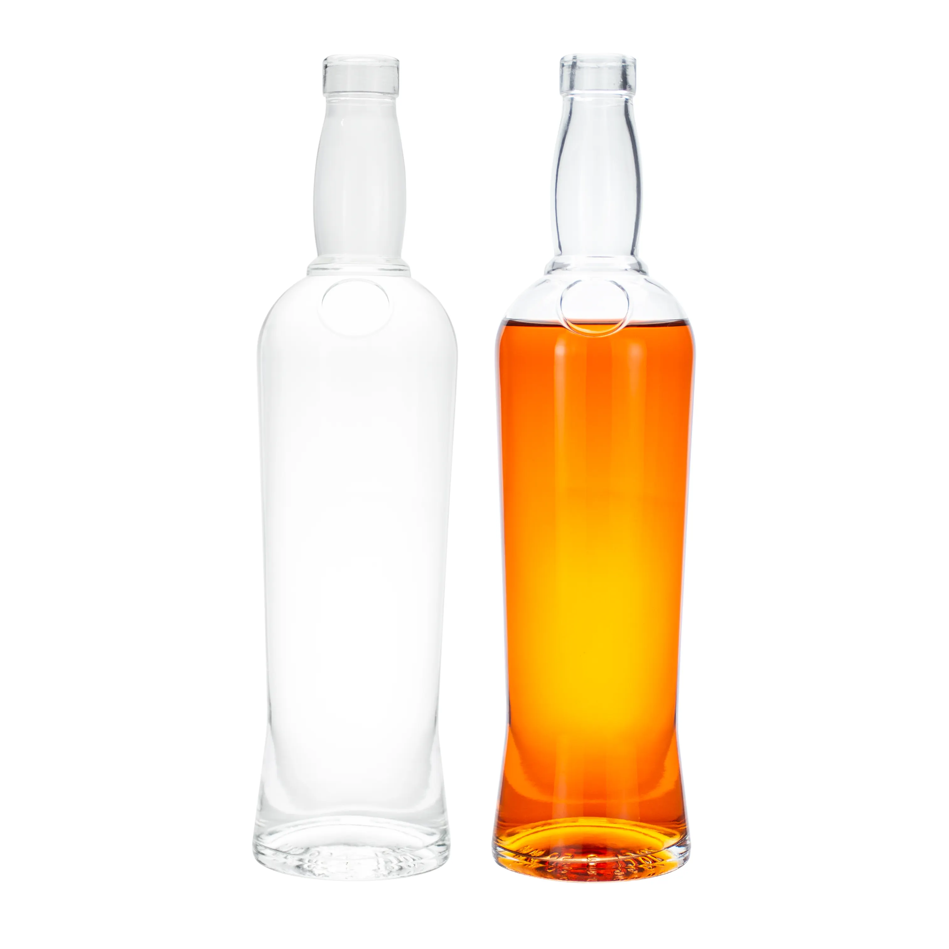 Hochwertige 700 ml 750 ml 1000 ml leere Super Flint Whisky-Glasflasche für Wein Wodka Whiskey Rum Gin Tequila Getränk Abfüllung