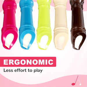 Flauta grabadora de plástico ABS de 8 agujeros duradera, <span class=keywords><strong>instrumento</strong></span> <span class=keywords><strong>Musical</strong></span> completo de estilo <span class=keywords><strong>barroco</strong></span> alemán similar a la armónica - Product Image 6