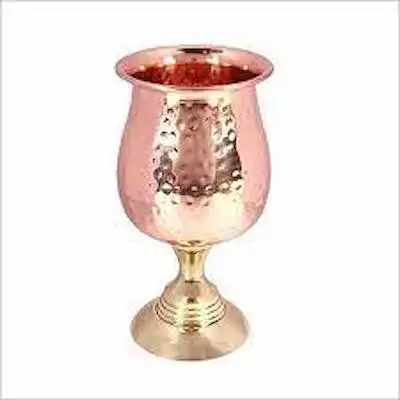 Verre martelé fait à la main en Aluminium, excellente verrerie à boire réutilisable, verre à vin rouge en cuivre et or à vendre