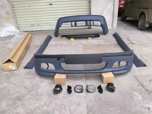 Kit de carrocería de coche de alta calidad, para <span class=keywords><strong>BMW</strong></span> <span class=keywords><strong>E46</strong></span> <span class=keywords><strong>M3</strong></span>, parrilla delantera, parachoques trasero, faldas laterales con tubos - Product Image 2