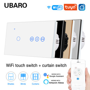Ubaro Smart Wifi <b>Switch</b> 146mm 220V AC 16A With Voice <b>Control</b> For <b>Remote</b> Curtain And <b>Lighting</b> - Product Image 3