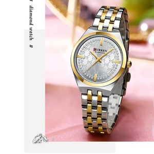 CURREN 9096 Original Unique Dial Quartz <b>Watch</b> for Women Fashion Elegant Ladies <b>Watches</b> Stainless Steel Waterproof Women's <b>Watch</b> - Product Image 6