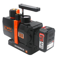 Pompa Vakum Genggam Profesional Berkualitas Tinggi 7CFM, Bertenaga Baterai Lithium DC Brushless 4HP, Tekanan Tinggi Dua Tahap untuk Udara