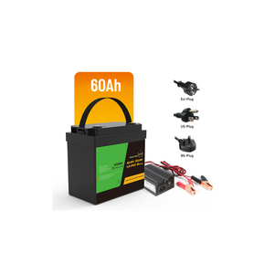 新製品 耐久性 防水 DIY 12.8V 60Ah Lifepo4 バッテリーパック 車のジャンプスタート用 鉛蓄電池代替品 BMS搭載 - Product Image 1