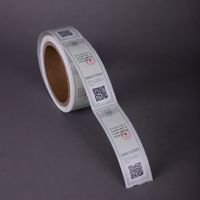 Autocollant holographique, étiquette de sécurité, traçabilité, code-barres, code QR unique et numéroté pour produit électronique