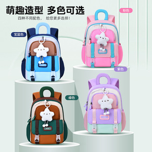 Sesame Baby Cartoon Backpack 13 Inches Water Resistant For Kindergarten Students Unisex School Bag - Product Image 4