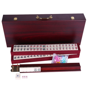 American <b>Mahjong</b> Full <b>Set</b> 30mm 166Pcs Portable With Aluminum Box Packaging - Product Image 6