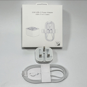 Chargeur PD Type C avec câble Type C pour iPhone, câble pour iPhone, chargeur EU US UK 35W, chargeur iPhone, cargador iPhone 17 16 15 - Product Image 6