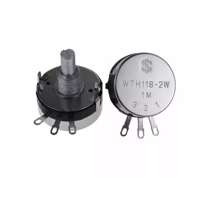Potenciómetros de Película de Carbono de Doble/Triple Canal WTH118-2W y Resistencias Variables 1K 2K2 4K7 10K 100K 470K 1M al por Mayor de Fábrica - Product Image 4