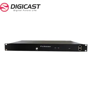 FTTH головная система 4 DVBT модулятор CATV IP-RF DVB-T DVB-C модулятор IP к QAM 4 несущей