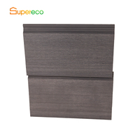 Extérieur Bois Plastique Composite 179X21mm Revêtement mural Extérieur WPC Panneau mural Extérieur