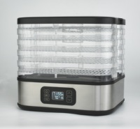 Pengering Buah Elektrik 240W 5 Laci Digital Elektrik Pengering Makanan Bebas BPA Peralatan Dapur Rumah Tangga