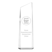 Trofeo de Cristal Transparente Grabado Personalizado, Premio Grande de Honor para Fútbol, Baloncesto, Deportes, Fútbol Americano, Competiciones Deportivas