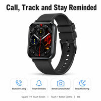 Montre connectée NY30 avec fonction d'appel, étanche au quotidien, écran TFT carré, logo personnalisé, vente en gros OEM