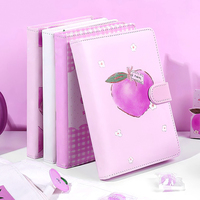 Agenda hebdomadaire et mensuel 2026, format A5, carnet à feuilles mobiles, reliure magnétique en tissu PP durable, pages intérieures personnalisées, budget, objectifs, habitudes