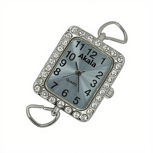 Akala นาฬิกาควอทซ์สำหรับนักธุรกิจทำจากโลหะผสมทรงสี่เหลี่ยมขนาด34.5มม. เลขโรมันตัวชี้กระจกแบบสัมผัสเดียวขายส่งกลไกแบบทำมือ - Product Image 3