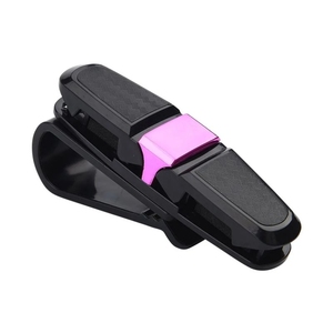 1 unidade Suporte Multifuncional para Óculos de Sol e Óculos de Grau para Quebra-Sol Automotivo, Clipe de Fixação para Acessórios de Carro e Bilhetes - Product Image 1