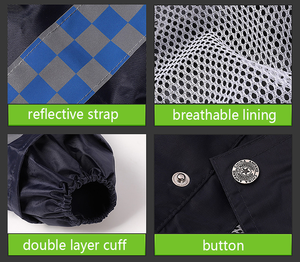 Proveedores de Impermeables de Alta Visibilidad, Traje y Chaqueta Impermeables de Oxford para Motocicleta y Bicicleta - Product Image 3