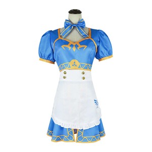 open lace back dress Princess Zelda Costume Dress Zelda Breath Of Wild Princess Cosplay Hal   ACcosplay