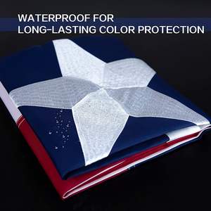 Bandera de Texas DB de 3x5 pies, de nailon, con estrellas bordadas, resistente, para colgar en exteriores. - Product Image 6