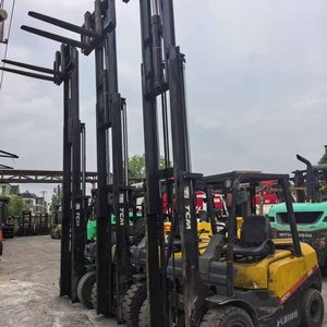 FD2.5/3/4/5/7/10/15/16/25/30-Ton <b>Used</b> Diesel TCM FD30 FD50 FD70 FGZN30 Forklift with Three Master for WAREHOUSE - Product Image 6