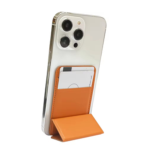 Bán buôn Tùy chỉnh màu PU da gấp điện thoại di động đứng với <span class=keywords><strong>3M</strong></span> Sticker - Product Image 1