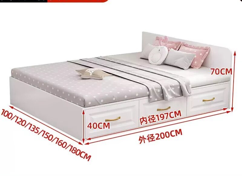 Letto Tatami [pannello ecologico in legno massello]]