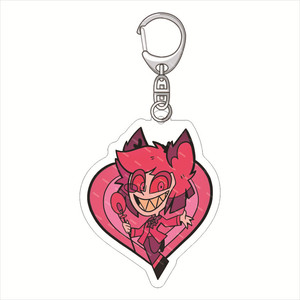 13 Estilos de Llaveros de Dibujos Animados, Hazbin Hotel, Vaggie, <span class=keywords><strong>Charlie</strong></span>, Joyería, Manualidades de Plástico, Colgante Acrílico, Llaveros de Anime - Product Image 3