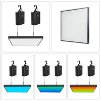 Pour Xlighting Kinetic Panel Light 150W RGBW LED Matrix pour DJ Party Disco Concert Stage Utilisation avec DMX 512 Control